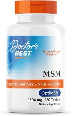 Doctor's Best MSM 1500mg with OptiMSM