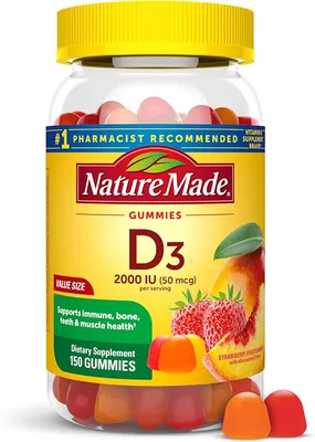 Nature Made Vitamin D3 2000 IU