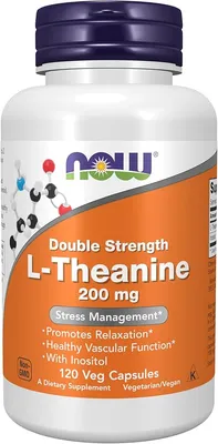 NOW Foods L-Theanine 200mg